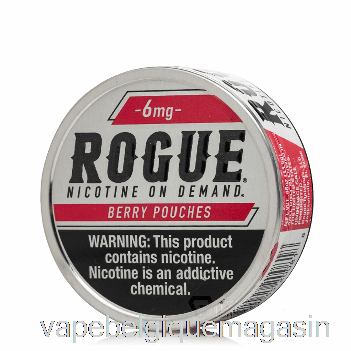 Sachets De Nicotine Rogue De Jus De Vape - Baies 6mg